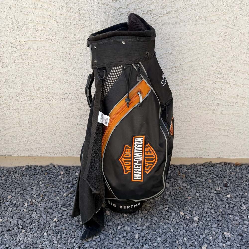 Callaway Big Bertha Harley-Davidson Special Edition Golf Cart Bag GUC
